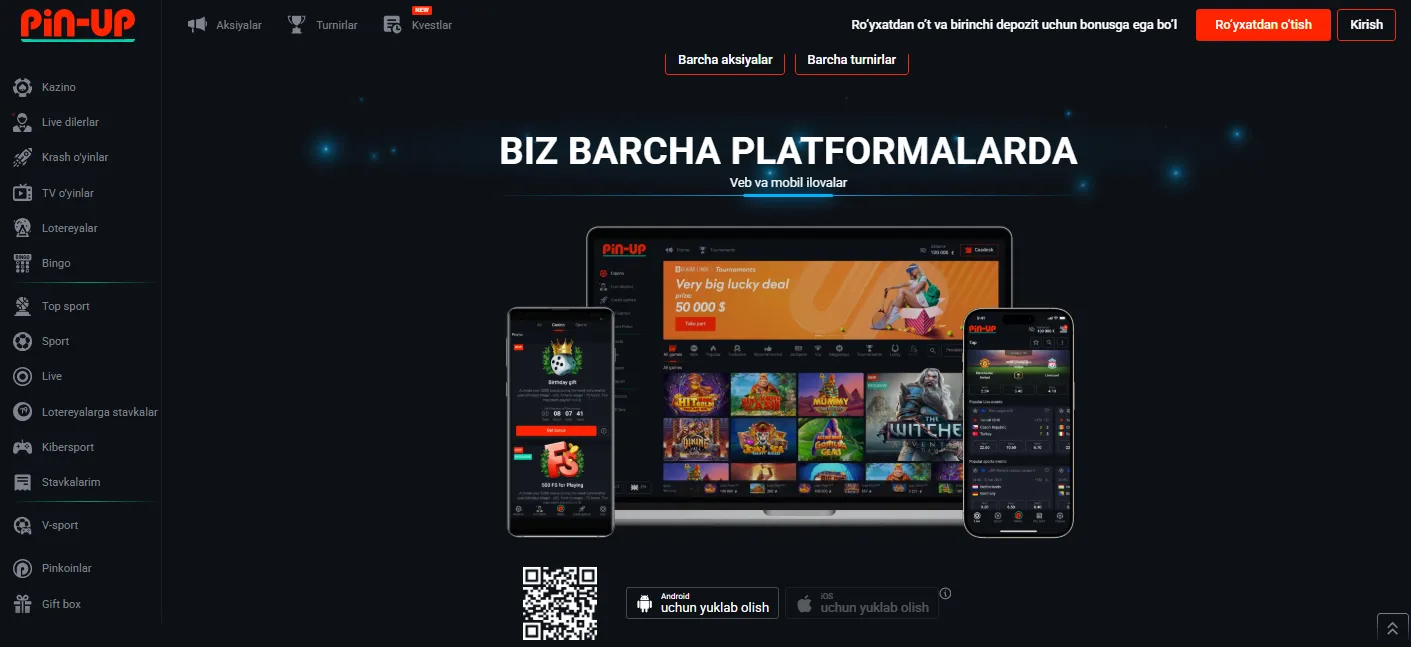 Pinup APK yuklab olish va oʼrnatish Android uchun batafsil koʼrsatma